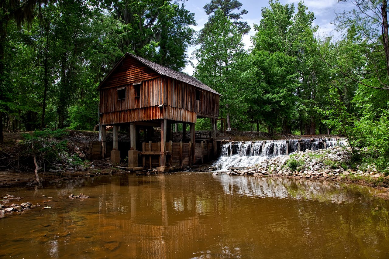 alabama rikard s mill structure wooden 161985